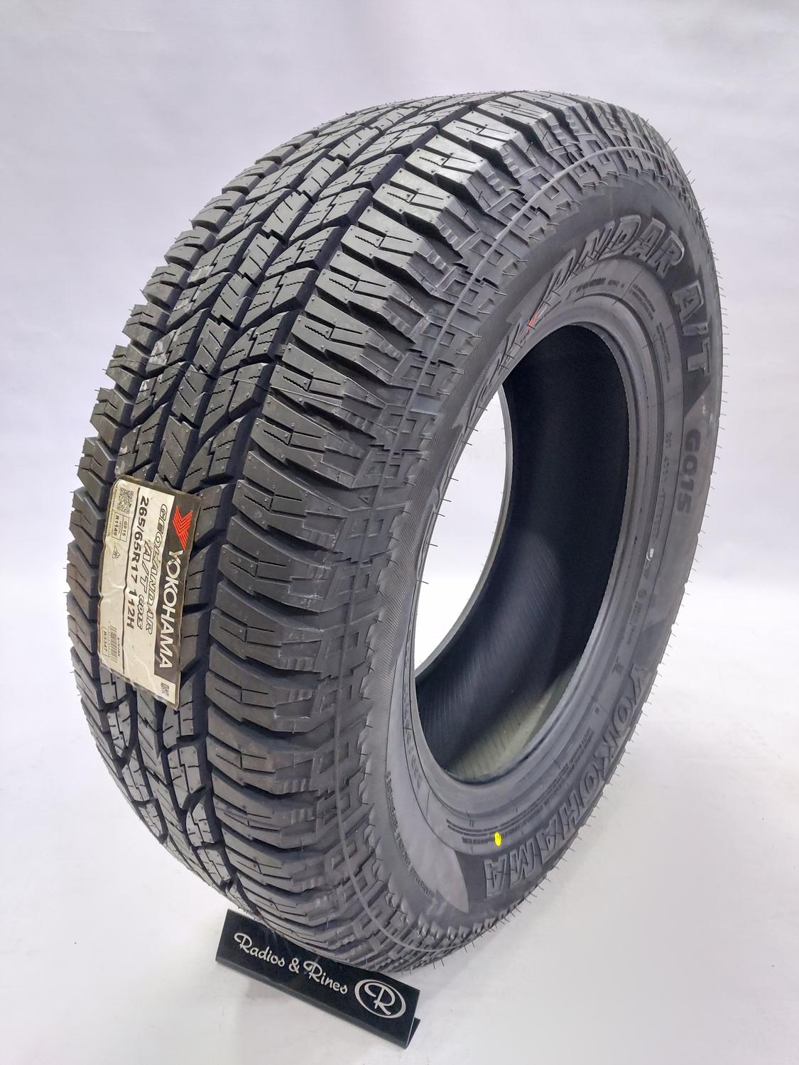YOKOHAMA GEOLANDAR A/T G015 LT265/65 R17